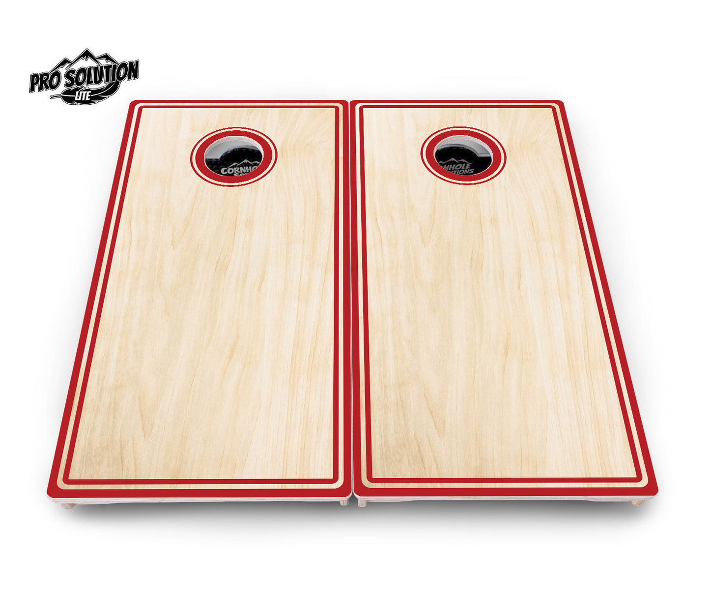 Pinstripe Cornhole Boards - Pro Solution Lite Series