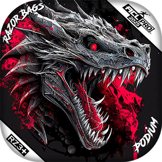 Podium | Dragon Black Series | ACL PRO Razor Cornhole Bags