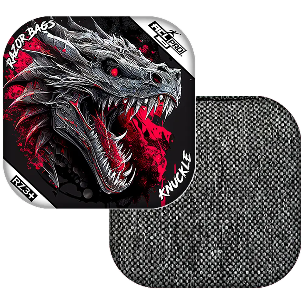 Knuckle | Dragon Black Series | ACL PRO Razor Cornhole Bags