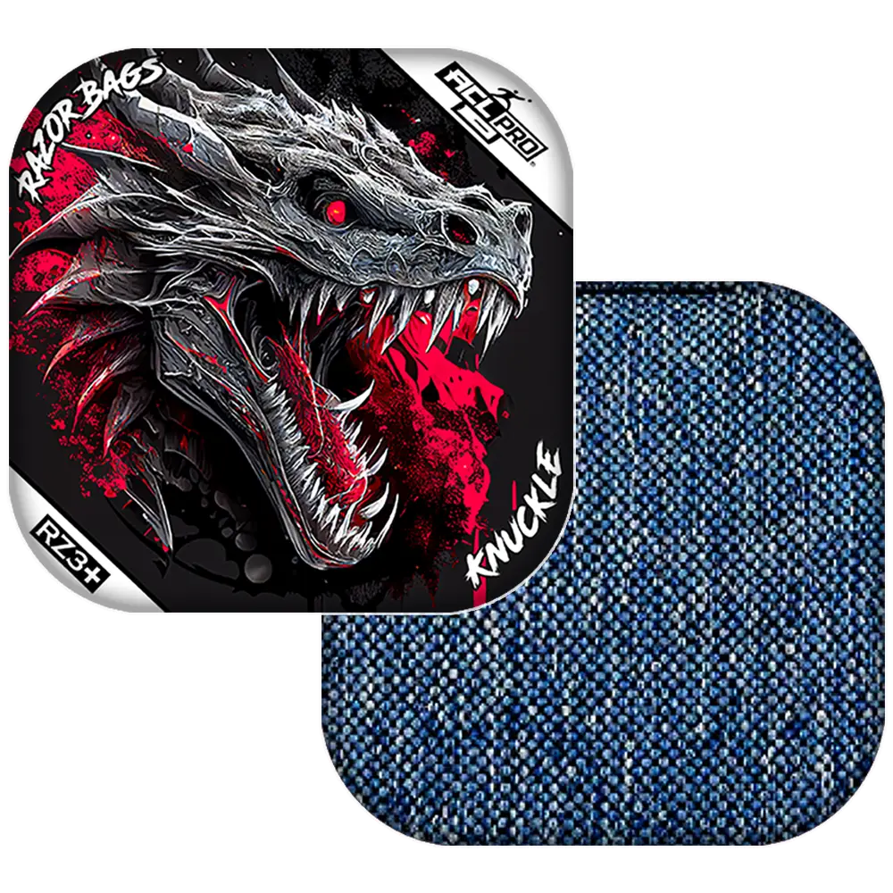 Knuckle | Dragon Black Series | ACL PRO Razor Cornhole Bags