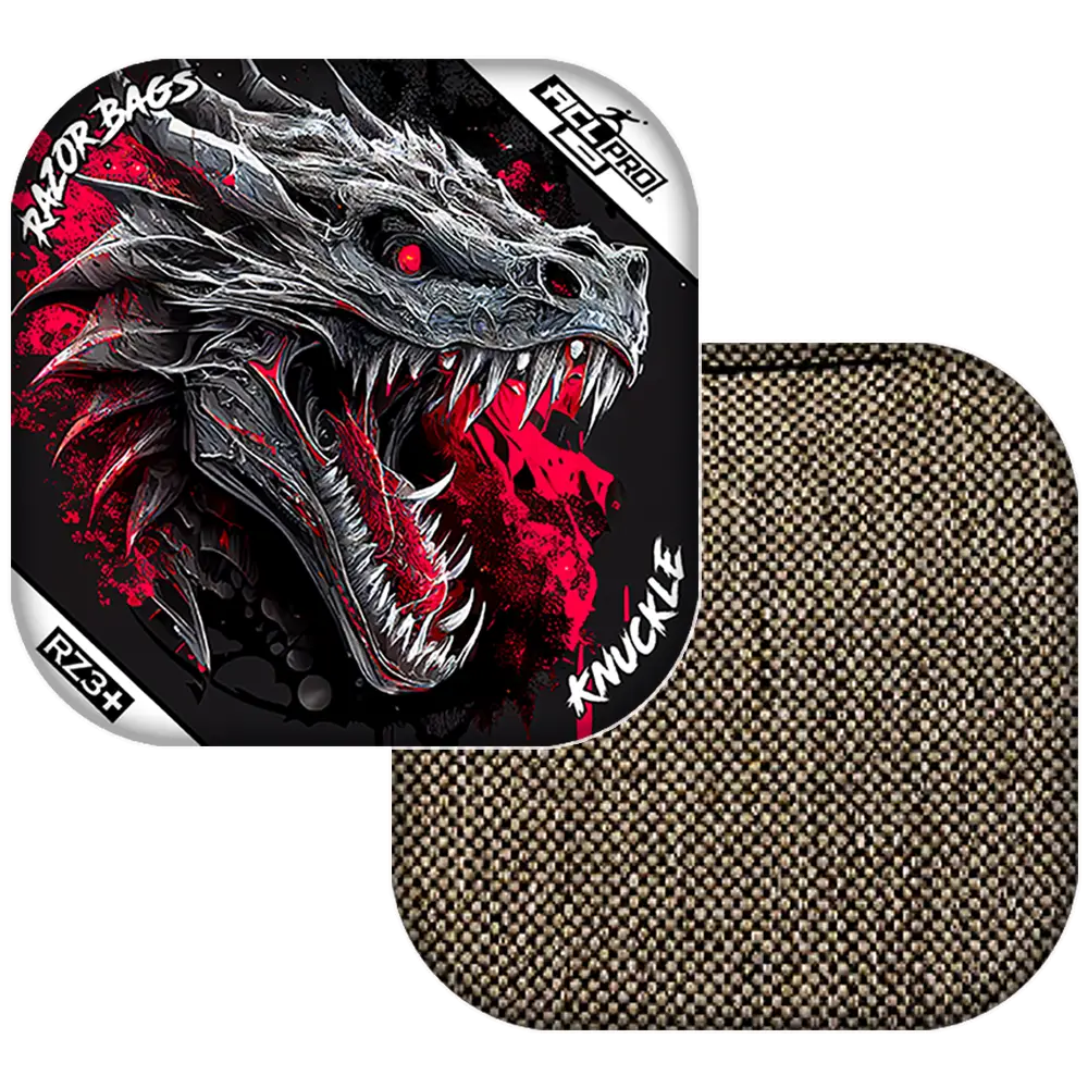 Knuckle | Dragon Black Series | ACL PRO Razor Cornhole Bags