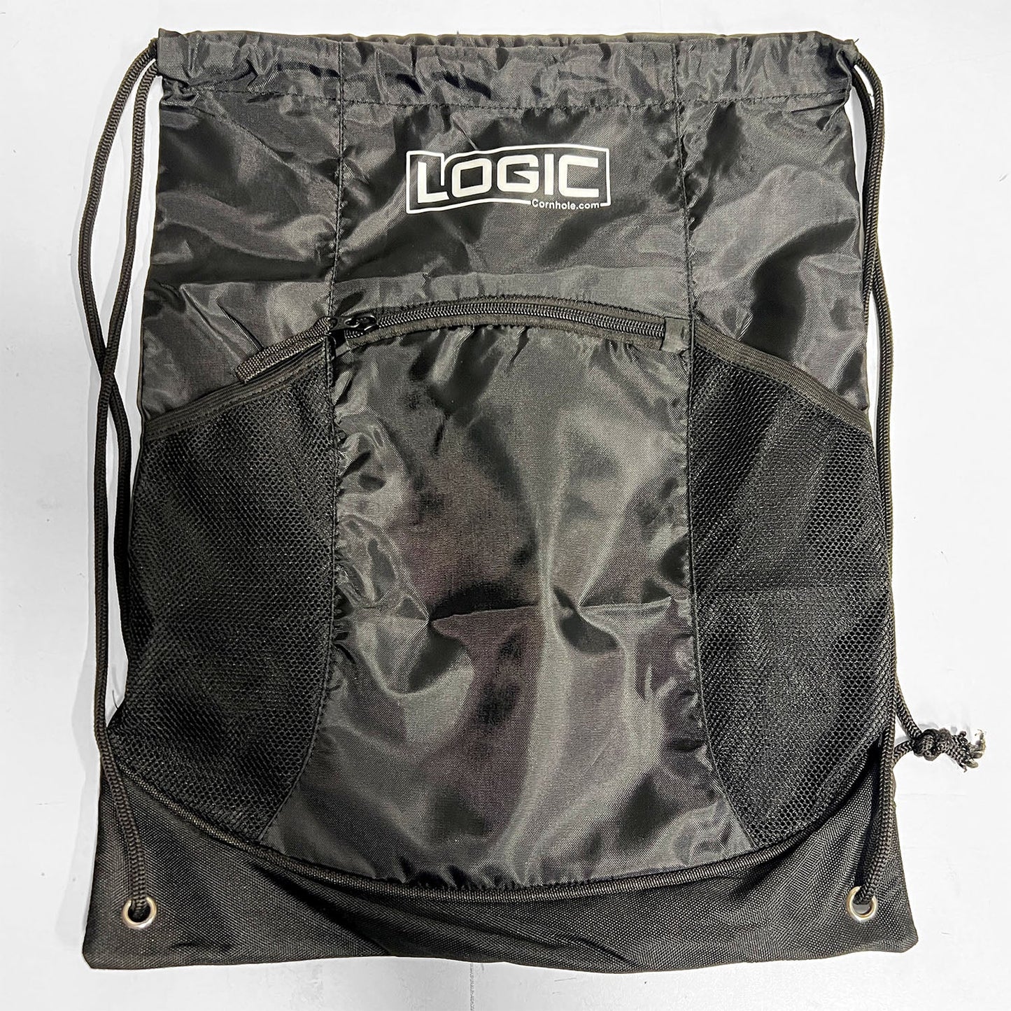 Logic Cornhole Drawstring Backpack w/ Extra Storage