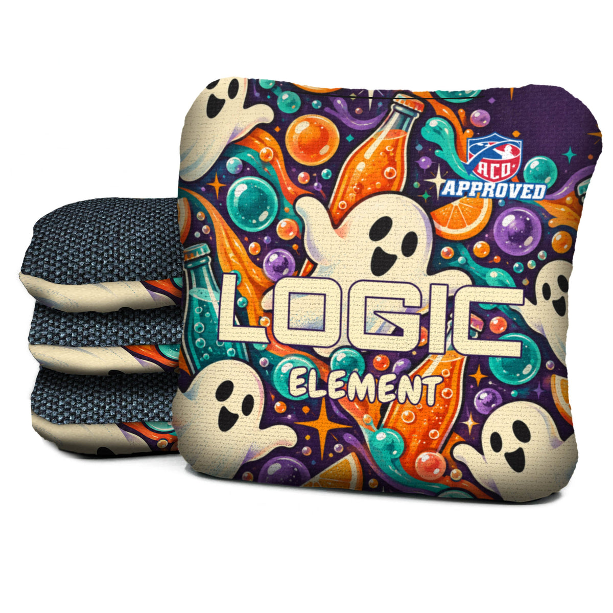 Ghost Soda Club Cornhole Bags - Multiple Series - Set of 4