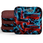 Chrome Splash - Cornhole Bags - Multiple Series - Set of 4