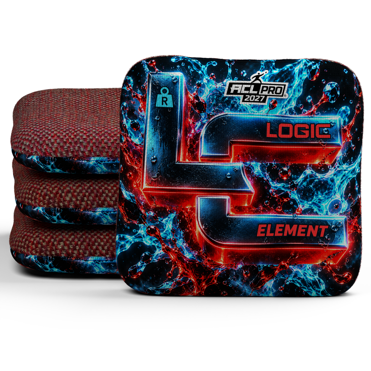 Chrome Splash - Cornhole Bags - Multiple Series - Set of 4