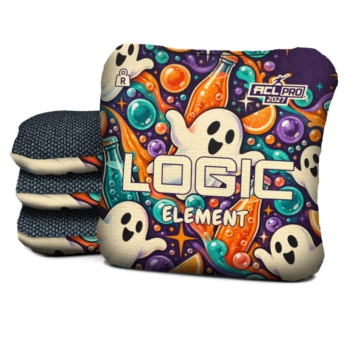 Ghost Soda Club Cornhole Bags - Multiple Series - Set of 4