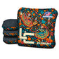Calaca Fiesta Ribbons Cornhole Bags - Multiple Series - Set of 4