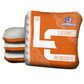 Contour Orange Cornhole Bags - Multiple Series - Set of 4