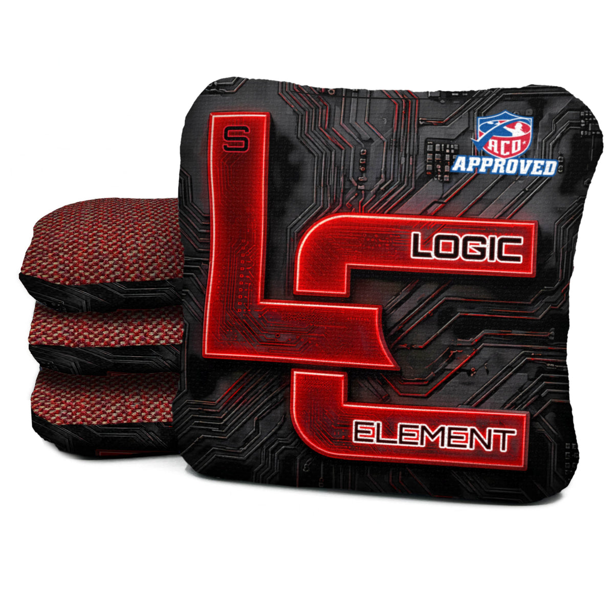 OVERCLOCK REDLINE - ACL PRO 2027 / ACL COMP Bags - Multiple Series - Logic Cornhole