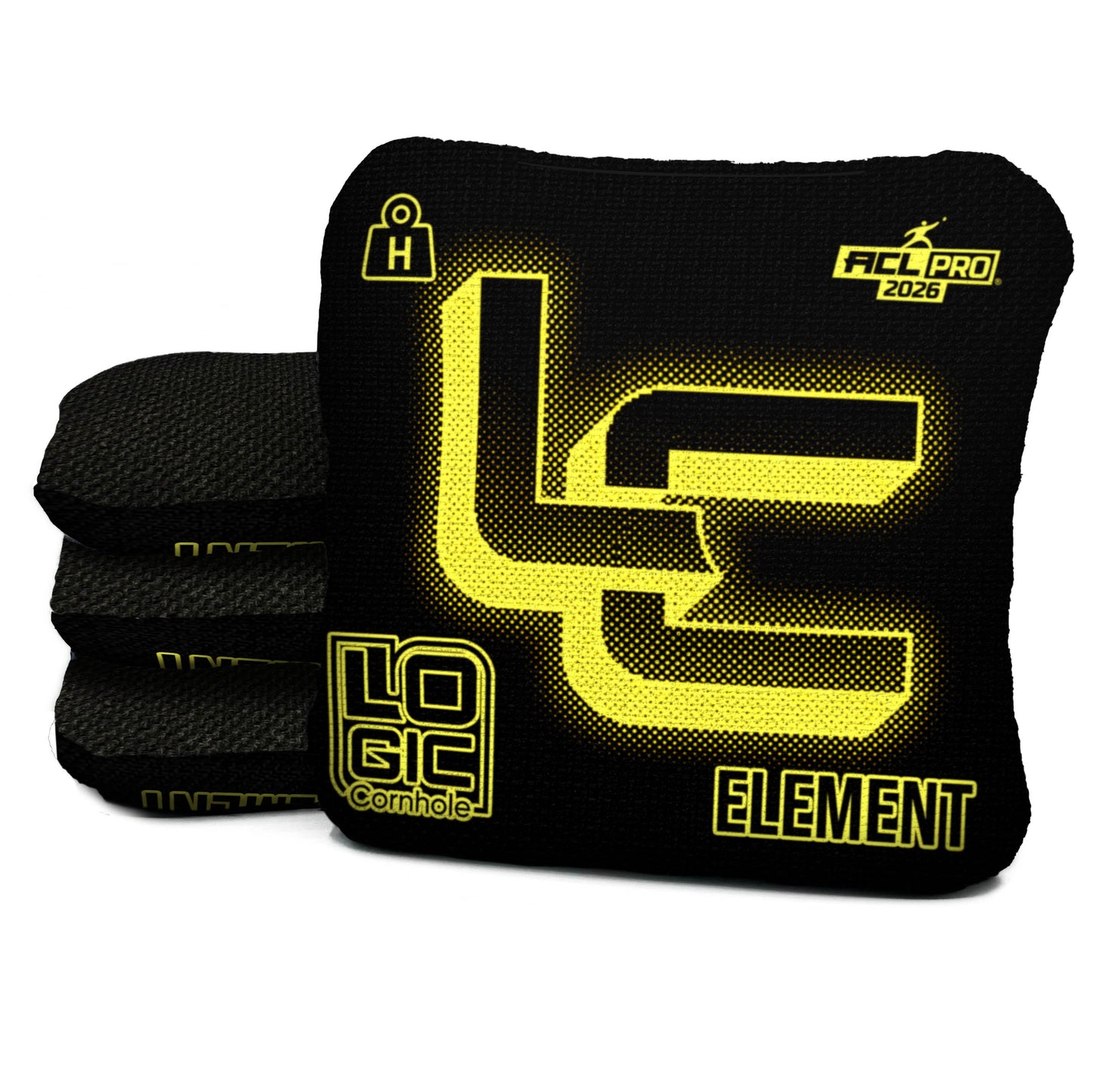 LC HALFTONE YELLOW - ELEMENT - ACL PRO 2026 BAGS - Set of 4 bags