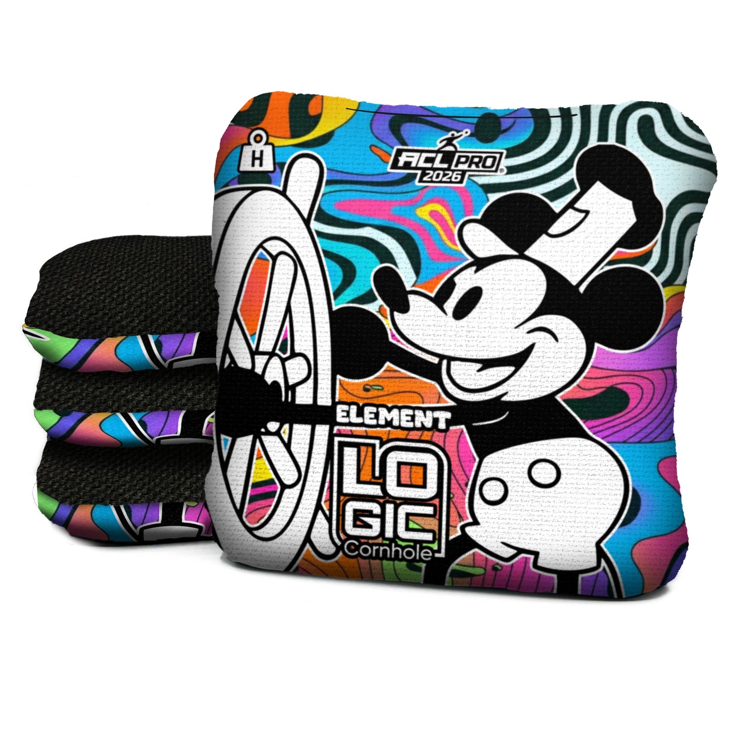 Steamboat Willie - Color Drip Edition - ACL PRO 2026 BAGS - MULTIPLE BAG SERIES - Set of 4 bags