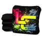 SPLATTER - FLUORESCENT - ACL PRO Bags - Multiple Series - Logic Cornhole