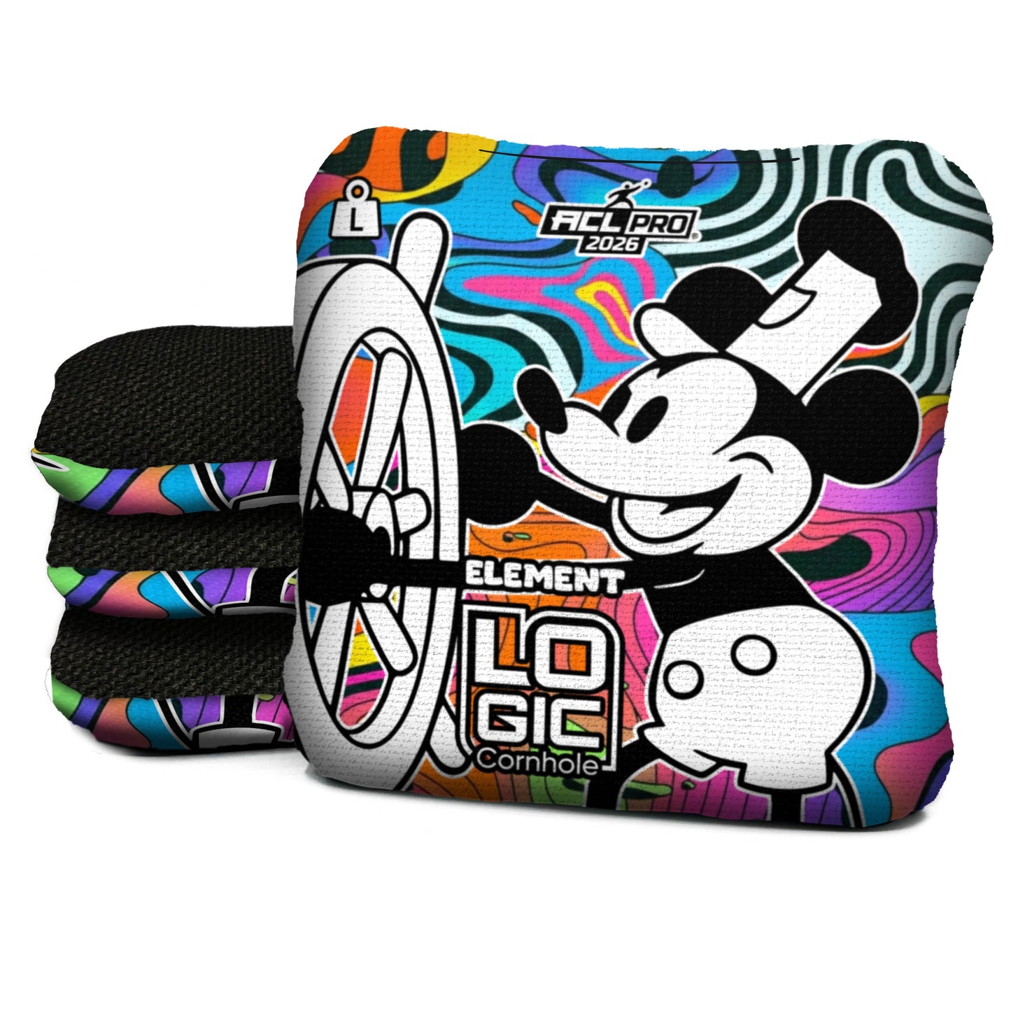 Steamboat Willie - Color Drip Edition - ACL PRO 2026 BAGS - MULTIPLE BAG SERIES - Set of 4 bags