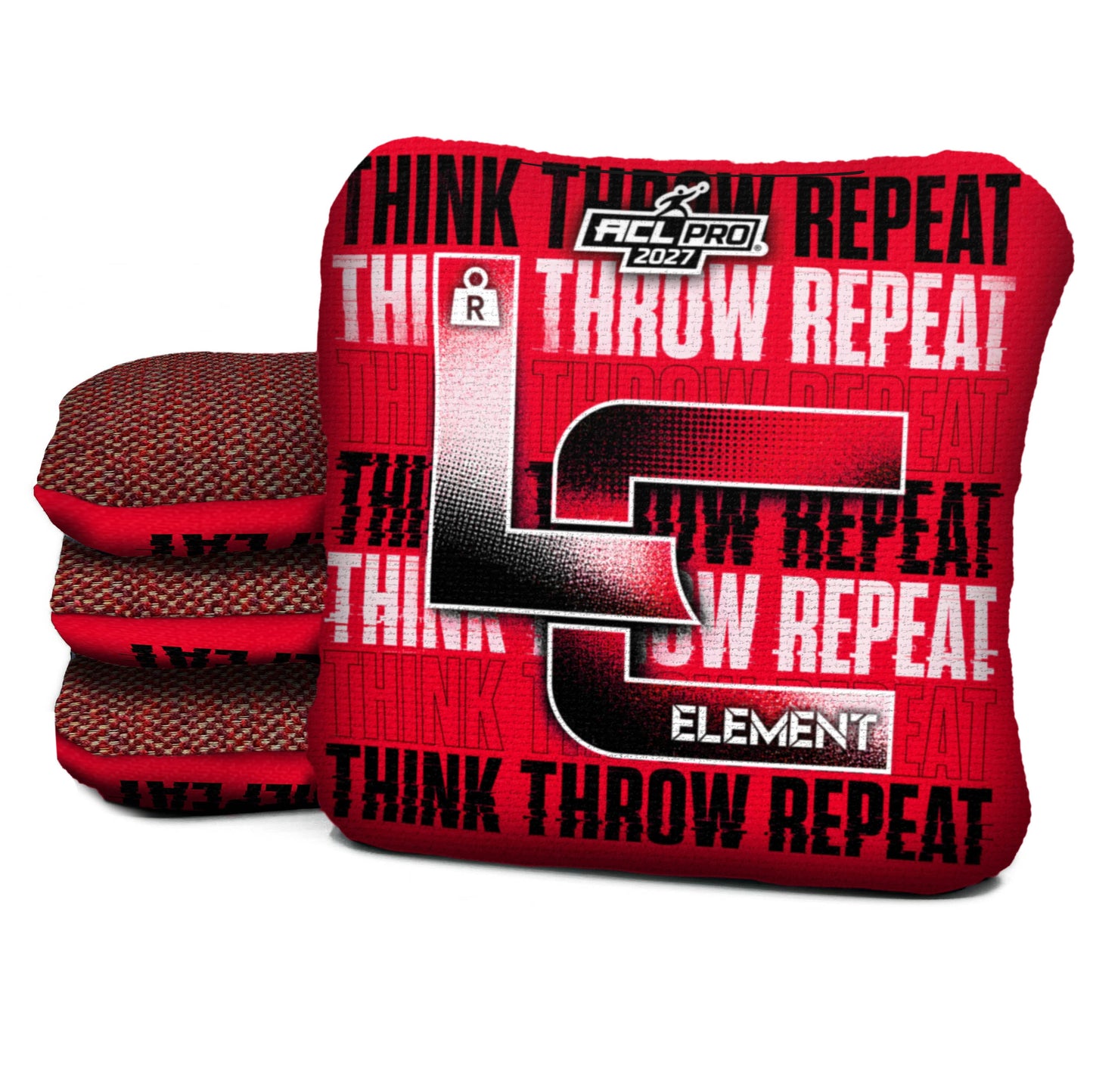 THINK THROW REPEAT - RED - ACL PRO 2026 BAGS - MULTIPLE BAG SERIES - Set of 4 bags