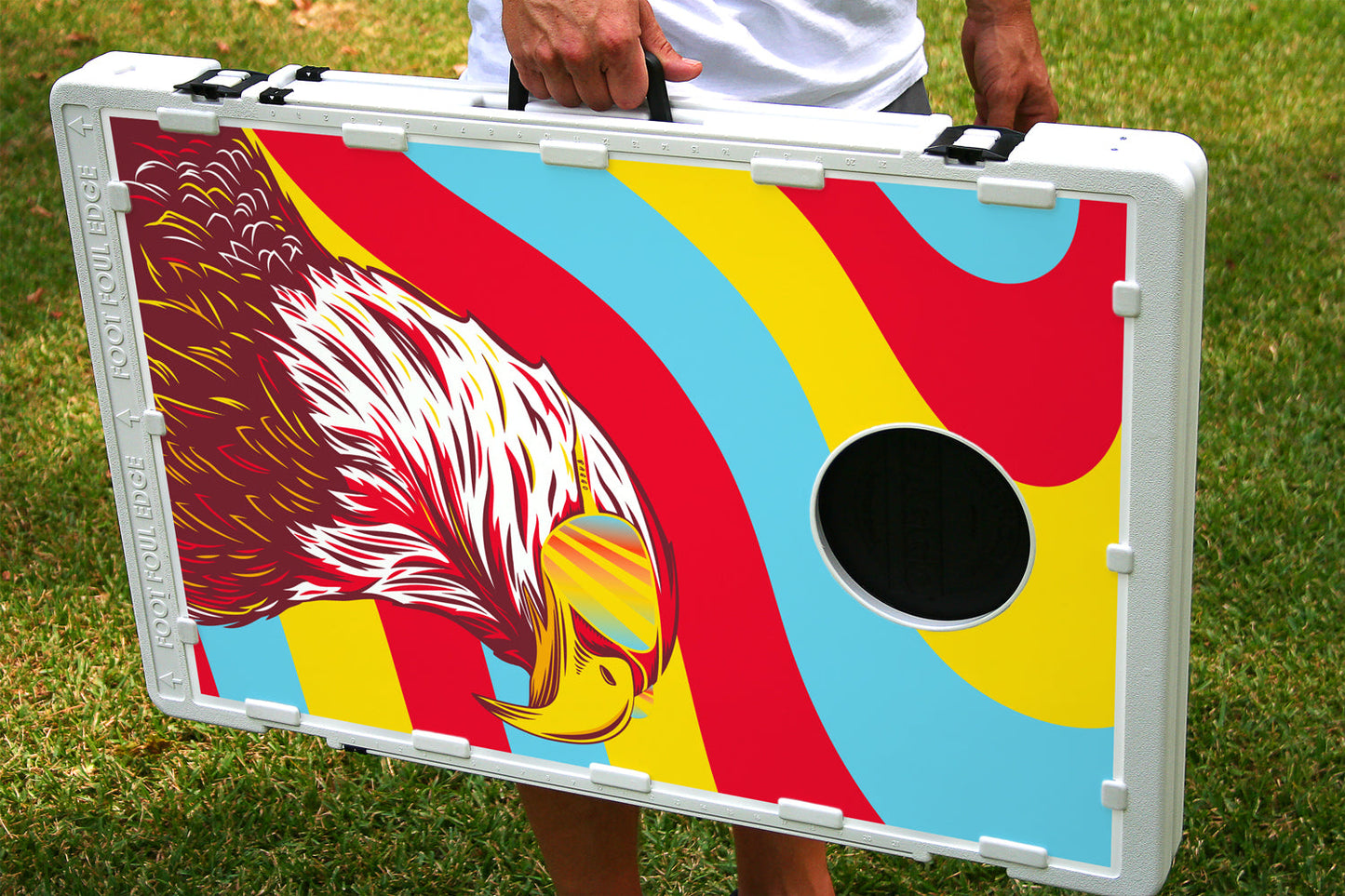 Eagle and Shades USA Bean Bag Toss Game by BAGGO