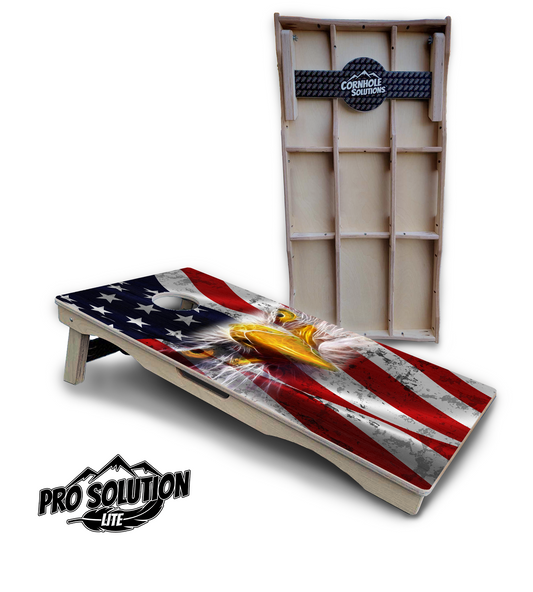 Electric Eagle Cornhole Boards - Pro Solution Lite Series