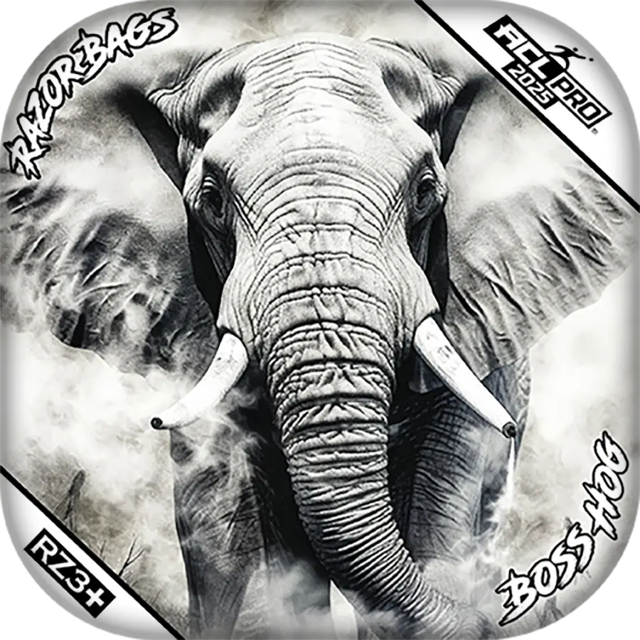 Boss Hog | Elephant | ACL PRO Cornhole Bags by Razor Bags (Razor Cornhole)