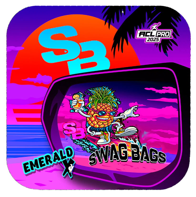 Swag Bags Cornhole - Emerald XR - Rear View