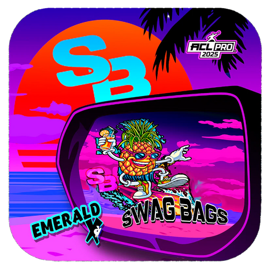 Swag Bags Cornhole - Emerald XR - Rear View