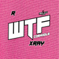 2027 WTF X-RAY Pink carpet - ACL Pro Stamped Cornhole Bags - Set of 4 bags