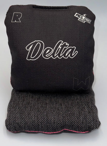2027 WTF Delta Simple - ACL Pro Stamped Cornhole Bags - Set of 4 bags