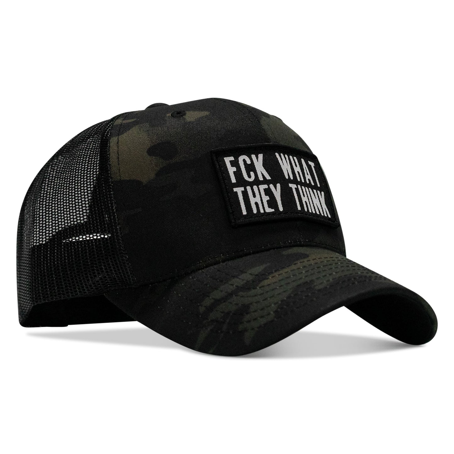 FCK What They Think Patch Snapback Hat