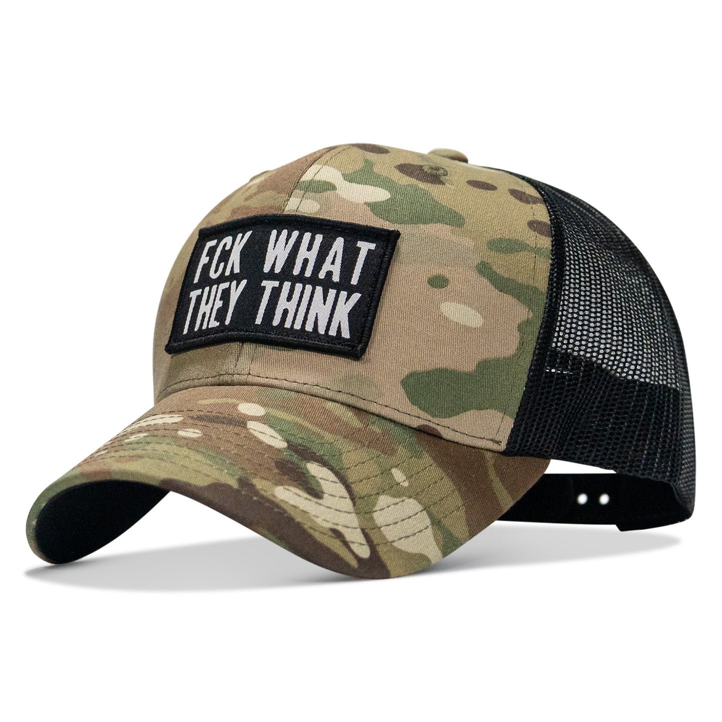 FCK What They Think Patch Snapback Hat