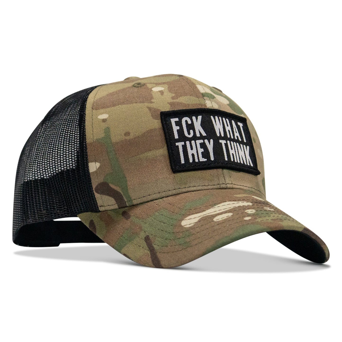 FCK What They Think Patch Snapback Hat