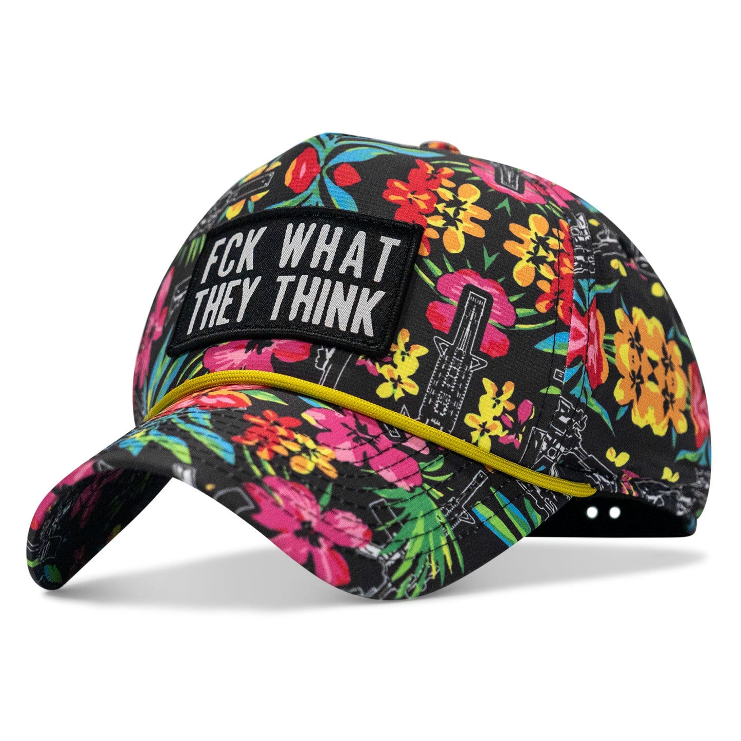 Fck What They Think Patch Weekender Snapback