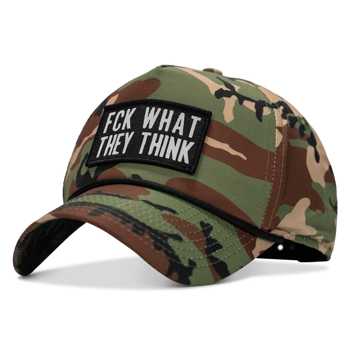 Fck What They Think Patch Weekender Snapback