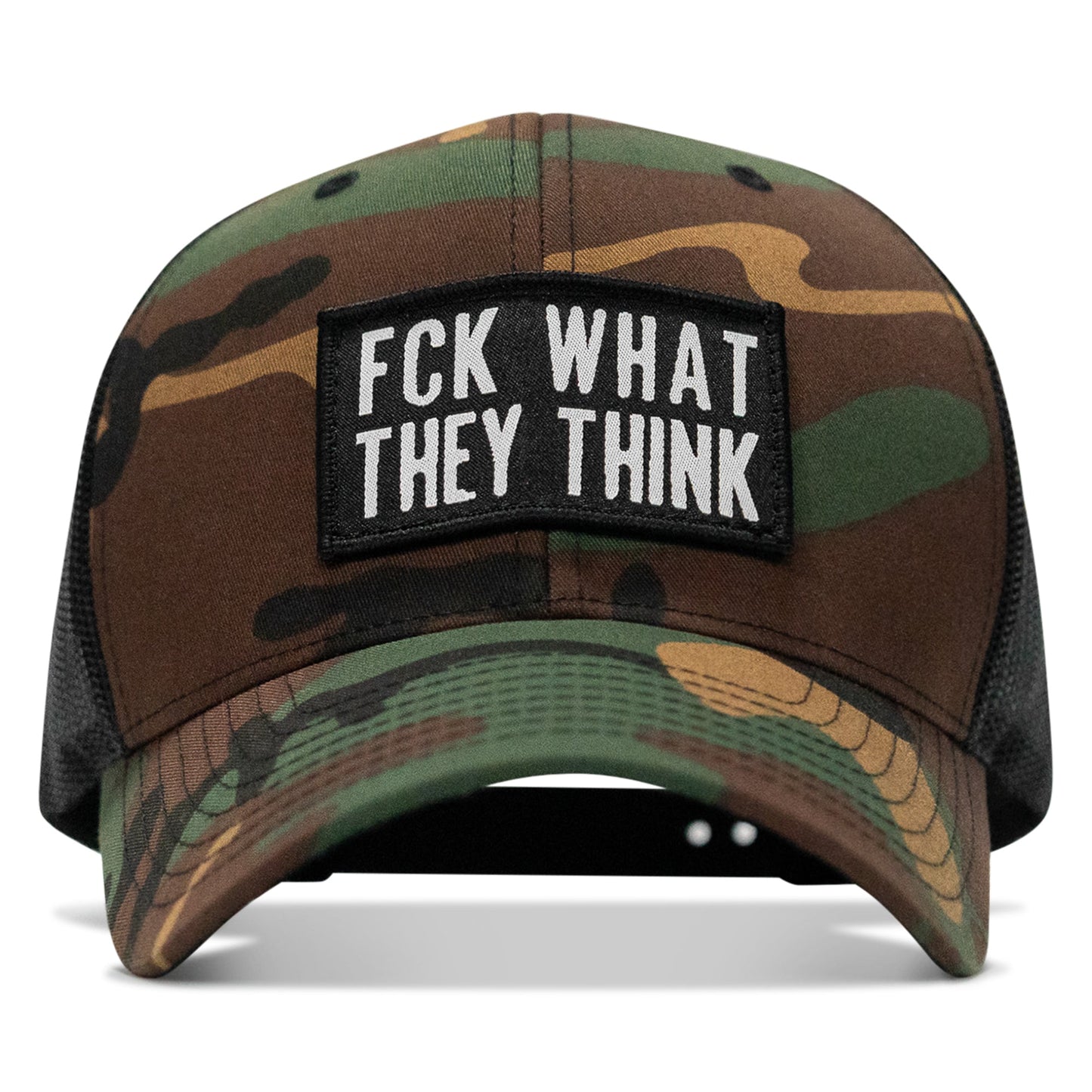 FCK What They Think Patch Snapback Hat