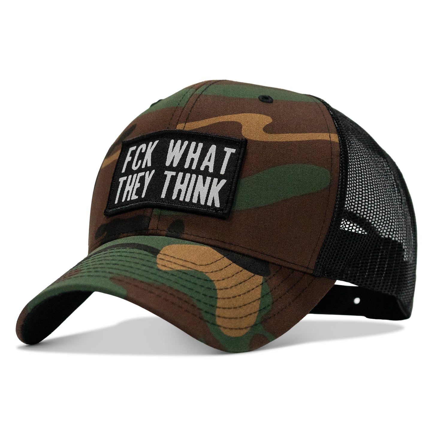 FCK What They Think Patch Snapback Hat