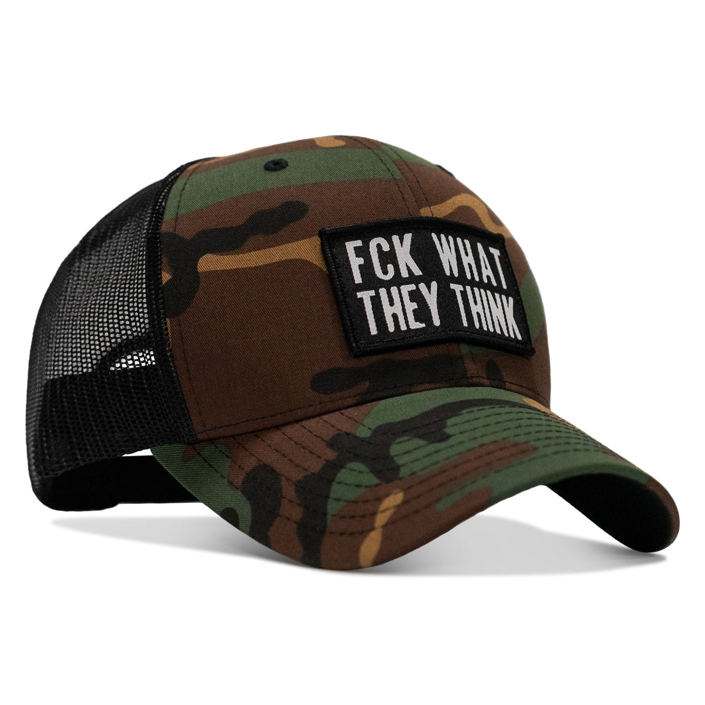 FCK What They Think Patch Snapback Hat