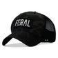 Feral Vintaged Patch Snapback Hat