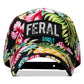 Feral Vintaged Patch Snapback Hat