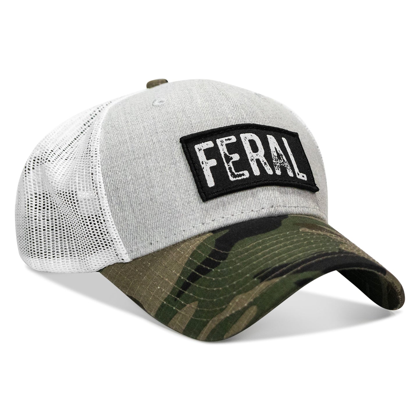 Feral Vintaged Patch Snapback Hat