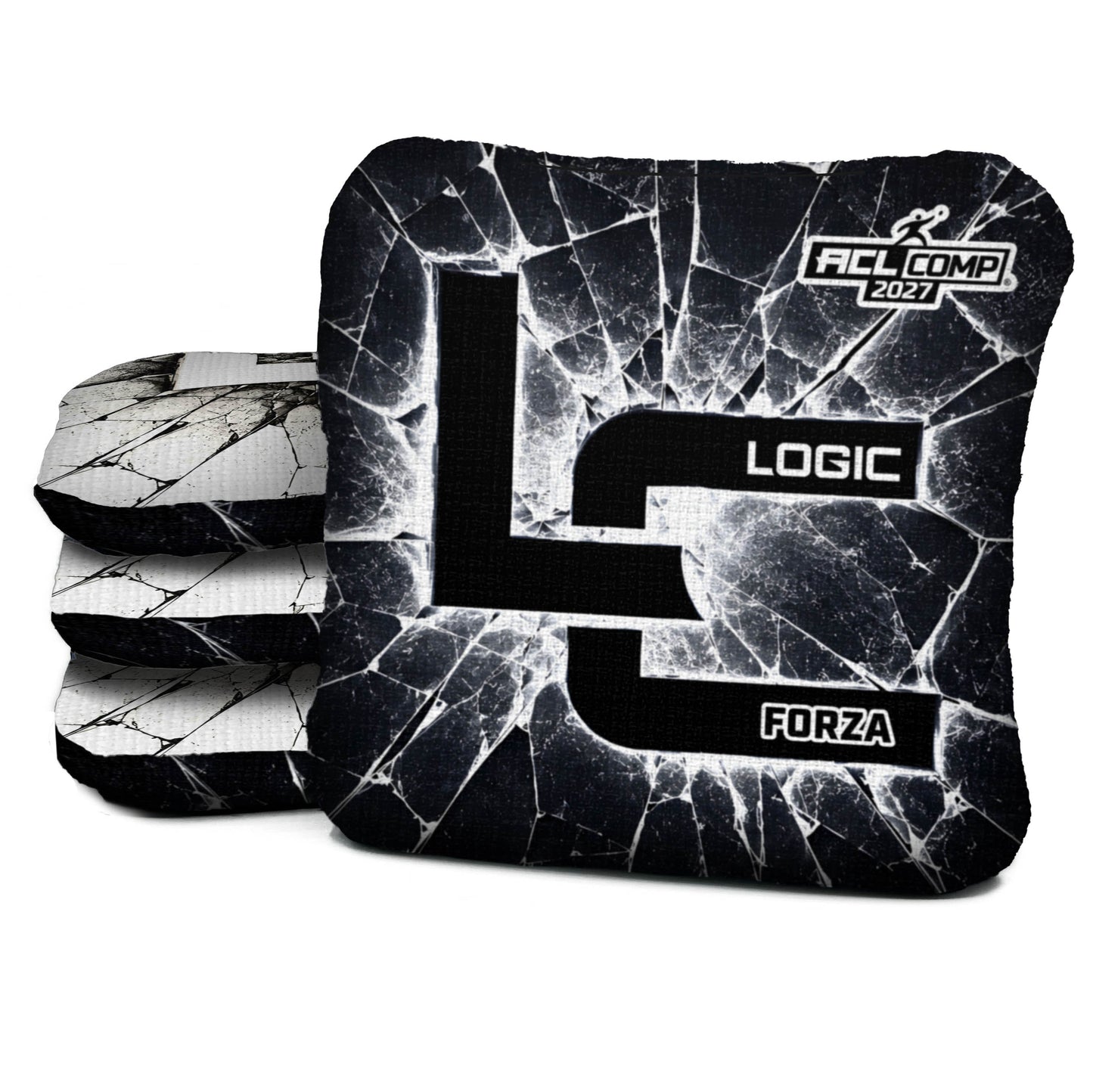 SHATTERED - ACL PRO / ACL COMP Bags - Multiple Series - Logic Cornhole