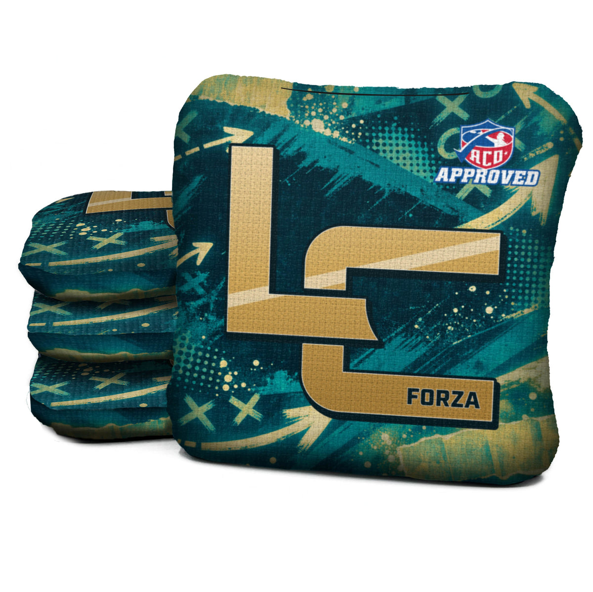 Jacksonville Football Cornhole Bags - Set of 4 | Logic Cornhole