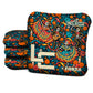 Calaca Fiesta Ribbons Cornhole Bags - Multiple Series - Set of 4