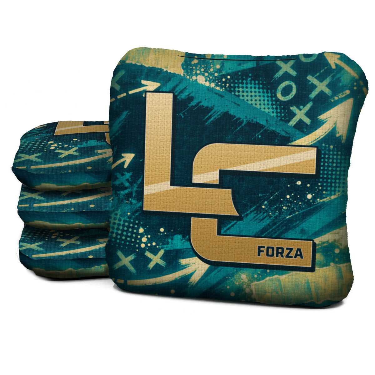 Jacksonville Football Cornhole Bags - Set of 4 | Logic Cornhole