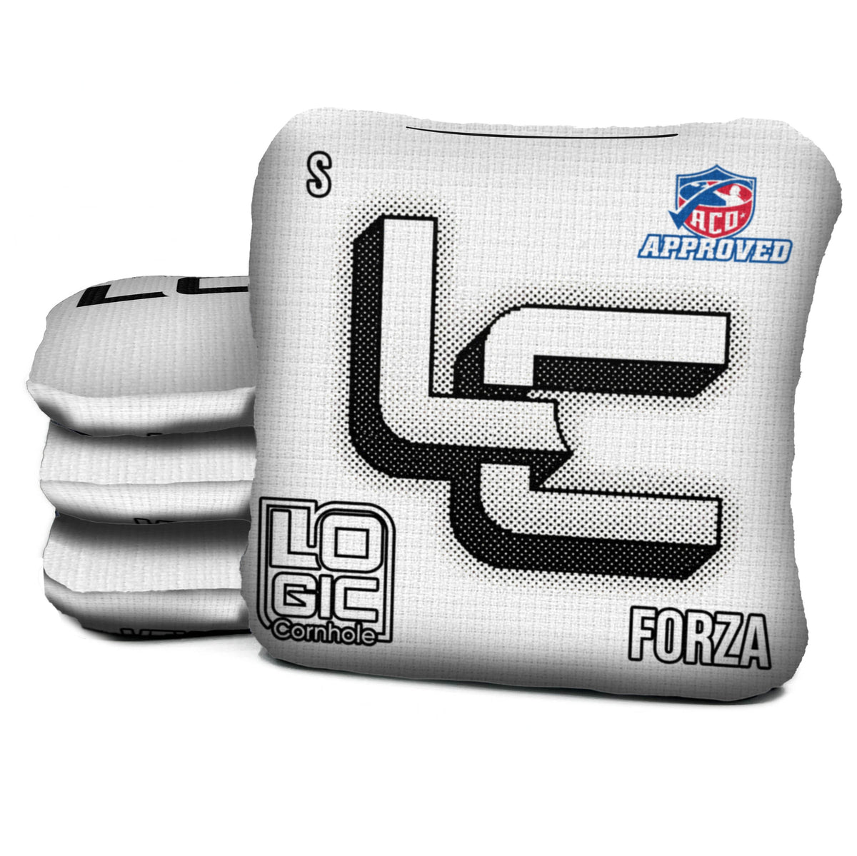 LC HALFTONE WHITE - ACL PRO 2027 BAGS - MULTIPLE BAG SERIES - Set of 4 bags