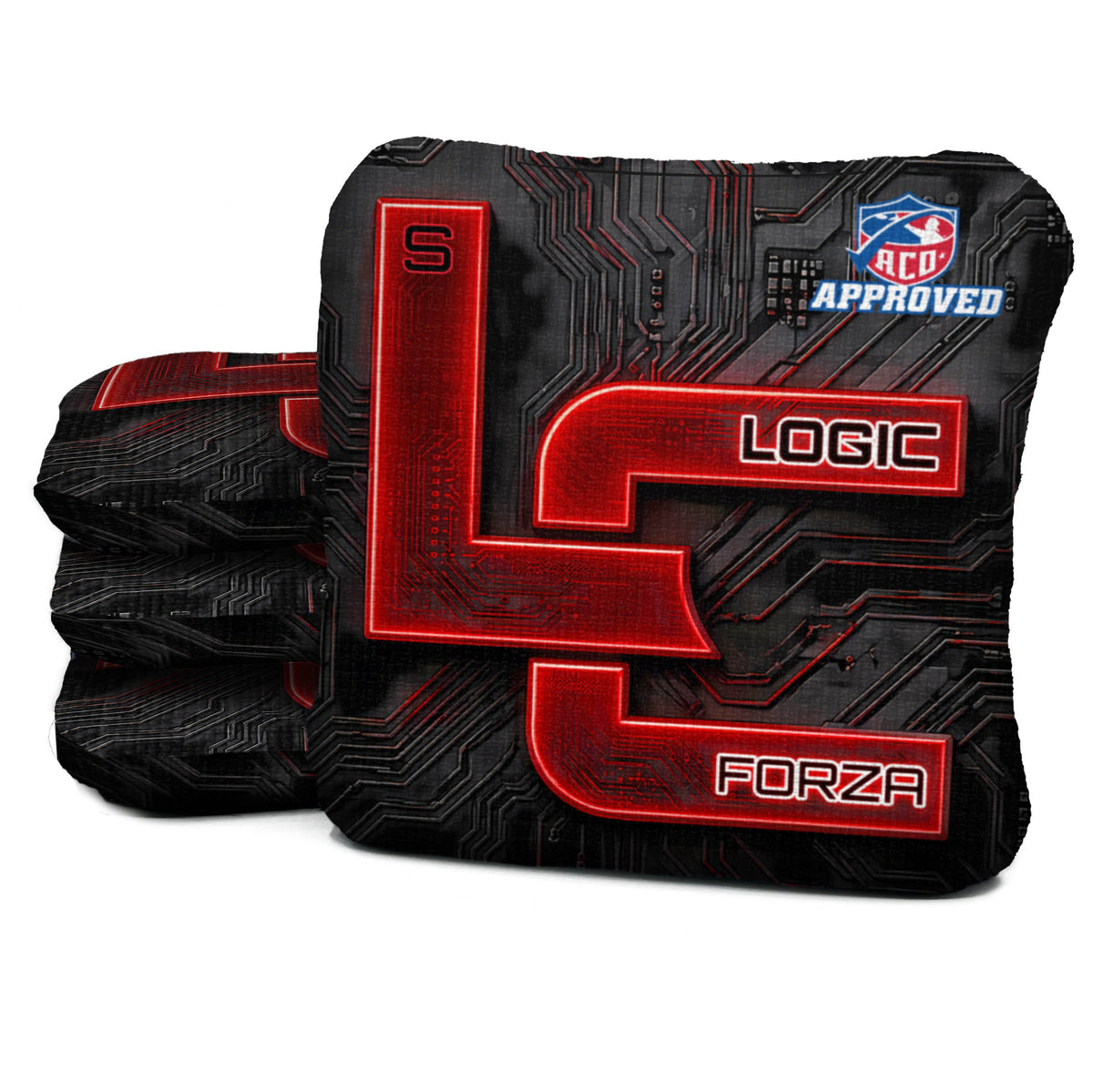 OVERCLOCK REDLINE - ACL PRO 2027 / ACL COMP Bags - Multiple Series - Logic Cornhole