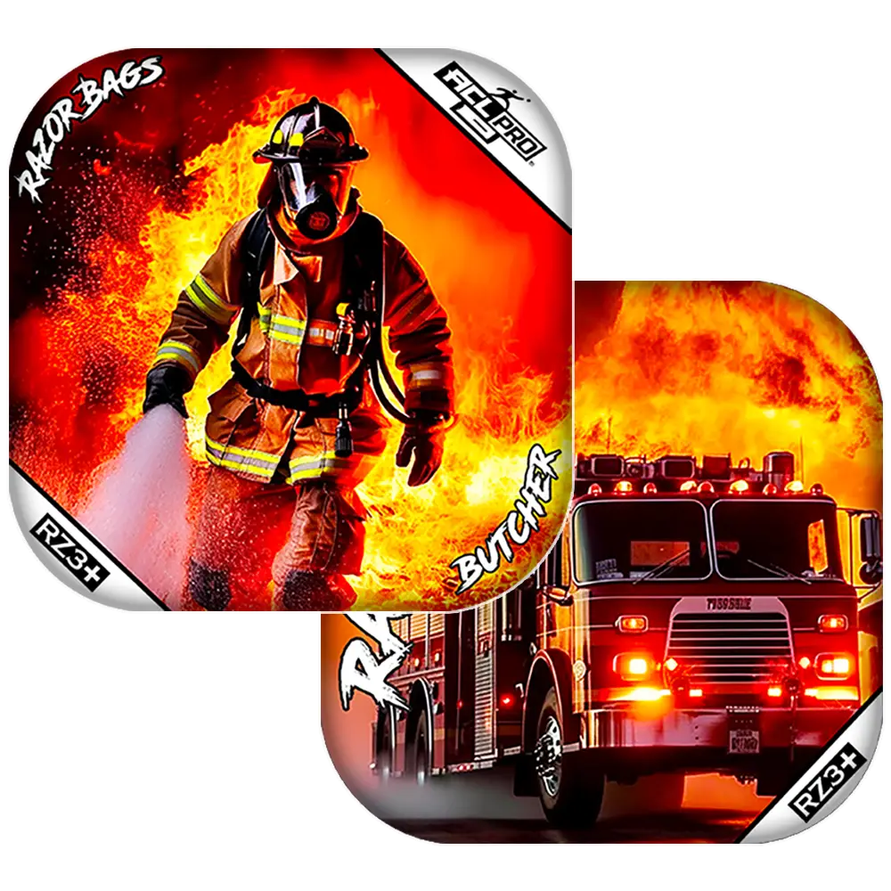 Butcher | Hero Fireman | ACL PRO Razor Cornhole Bags