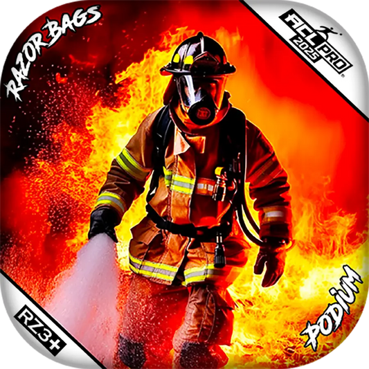 Podium | Hero Fireman | ACL PRO Razor Cornhole Bags