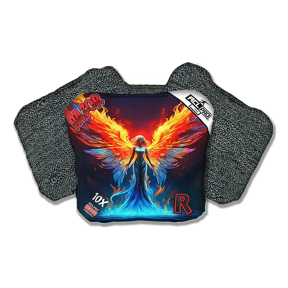 10X | Flame Angel | ACL PRO Razor Cornhole Bags