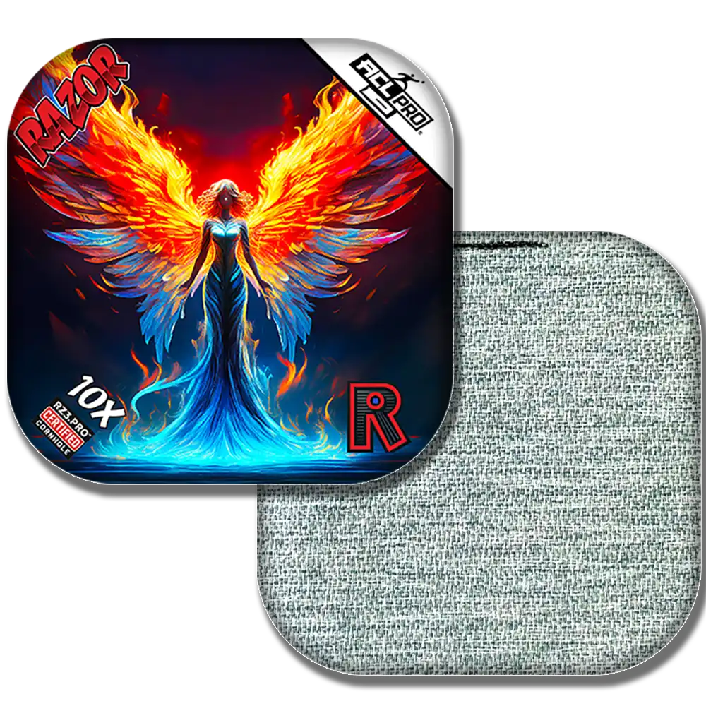 10X | Flame Angel | ACL PRO Razor Cornhole Bags