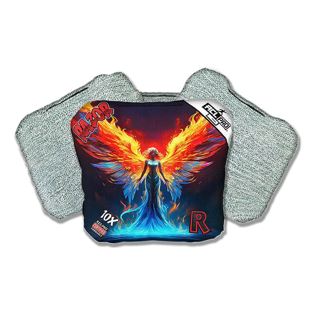 10X | Flame Angel | ACL PRO Razor Cornhole Bags