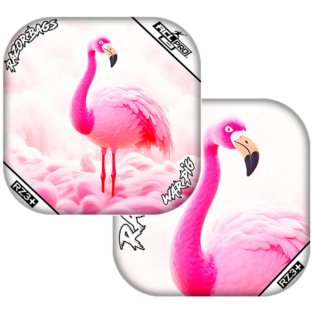 War Pig | Flamingo | ACL PRO Razor Cornhole Bags