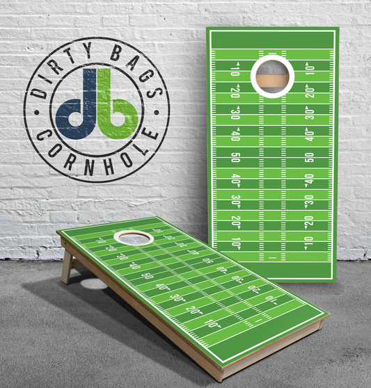 Football Themed Cornhole Boards