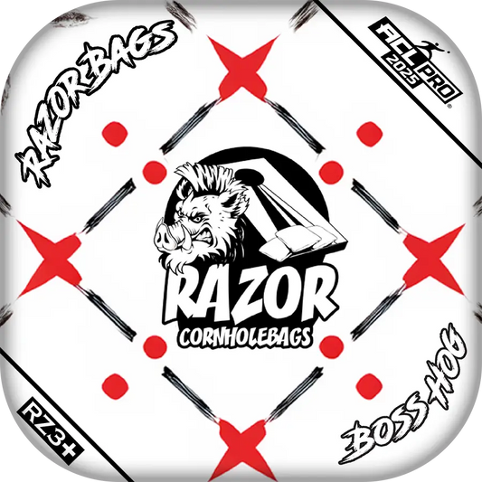 Boss Hog | Four Corners | ACL PRO Cornhole Bags by Razor Bags (Razor Cornhole)